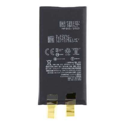 2406mAh batterijcel + batterij plaklaag voor iPhone 13 Mini 5.4" OEM zonder logo