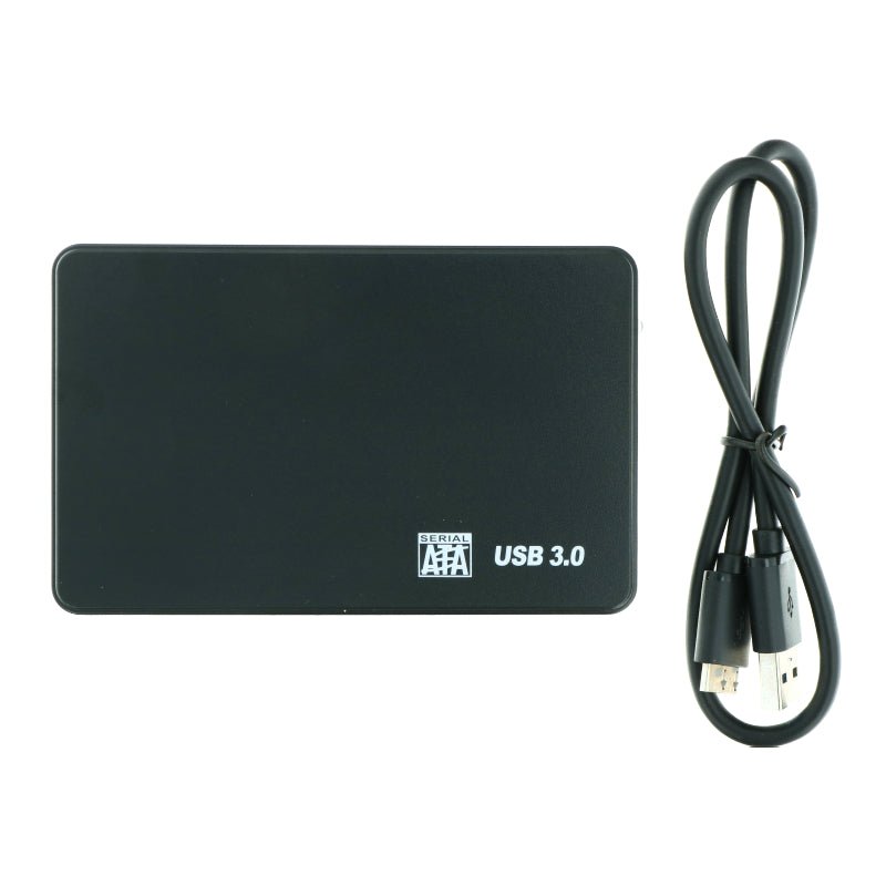 2.5 Inch SATA naar USB 3.0 5Gbps harde schijf behuizing zwart