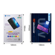 25 stuks SUNSHINE UV - 2T geen hoek UV HD privacy film voor 7 inch of kleiner scherm
