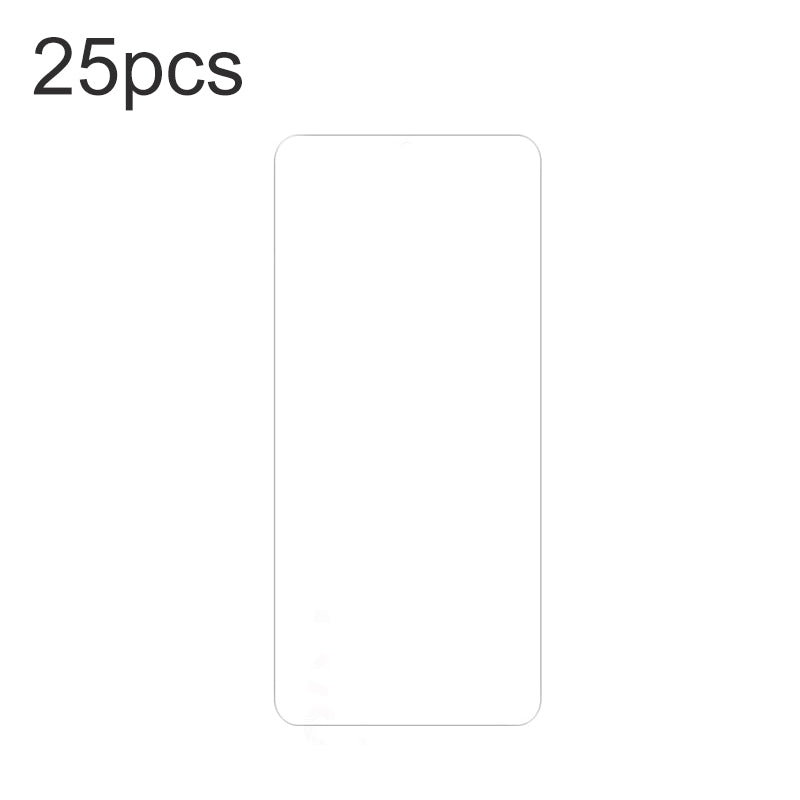 25 stuks tempered glass voor Samsung Galaxy A54 5G transparant