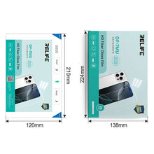 25 stuks/box RELIFE GF - 7MU high definition UV fiberglas beschermende film voor SUNSHINE C3 Mix Ultra Smart Film applicatiemachine