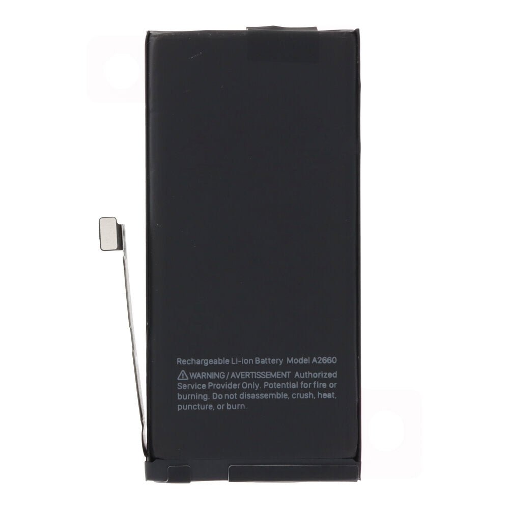 2580mAh batterij + batterij plaklaag voor iPhone 13 Mini 5.4" hoge capaciteit versie + diagnosable + batterij gezondheid 100% OEM zonder logo