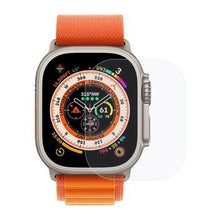 2.5D full screen tempered glass screen protector voor Apple Watch Ultra 2 49mm transparant