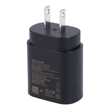 25W USB - C oplader voor Samsung HQ zwart US plug