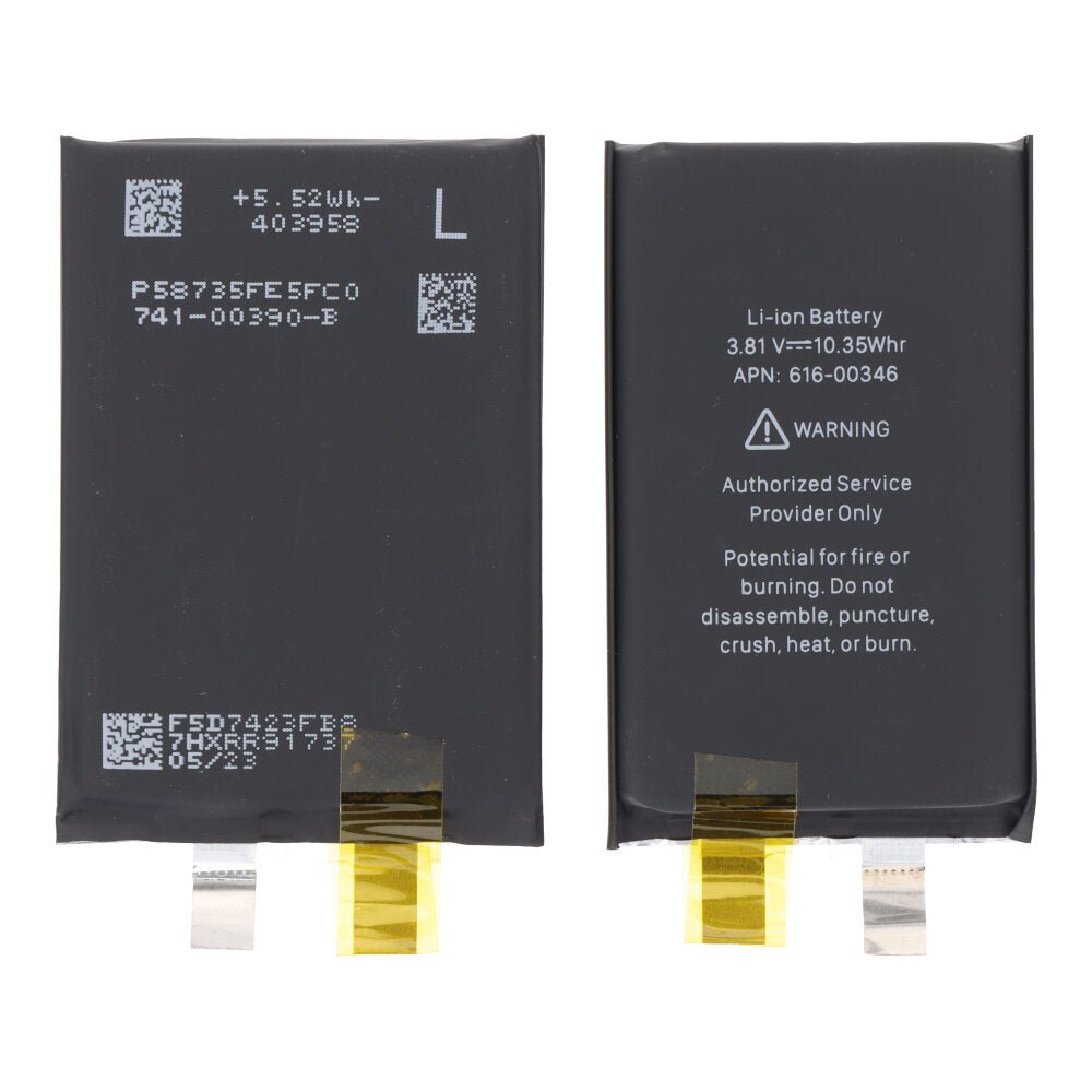 2716mAh batterij cel + batterij plaklaag voor iPhone X OEM 2st in een set