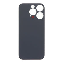 Batterij cover met plaklaag voor iPhone 16 Pro Large Hole wit titanium HQ