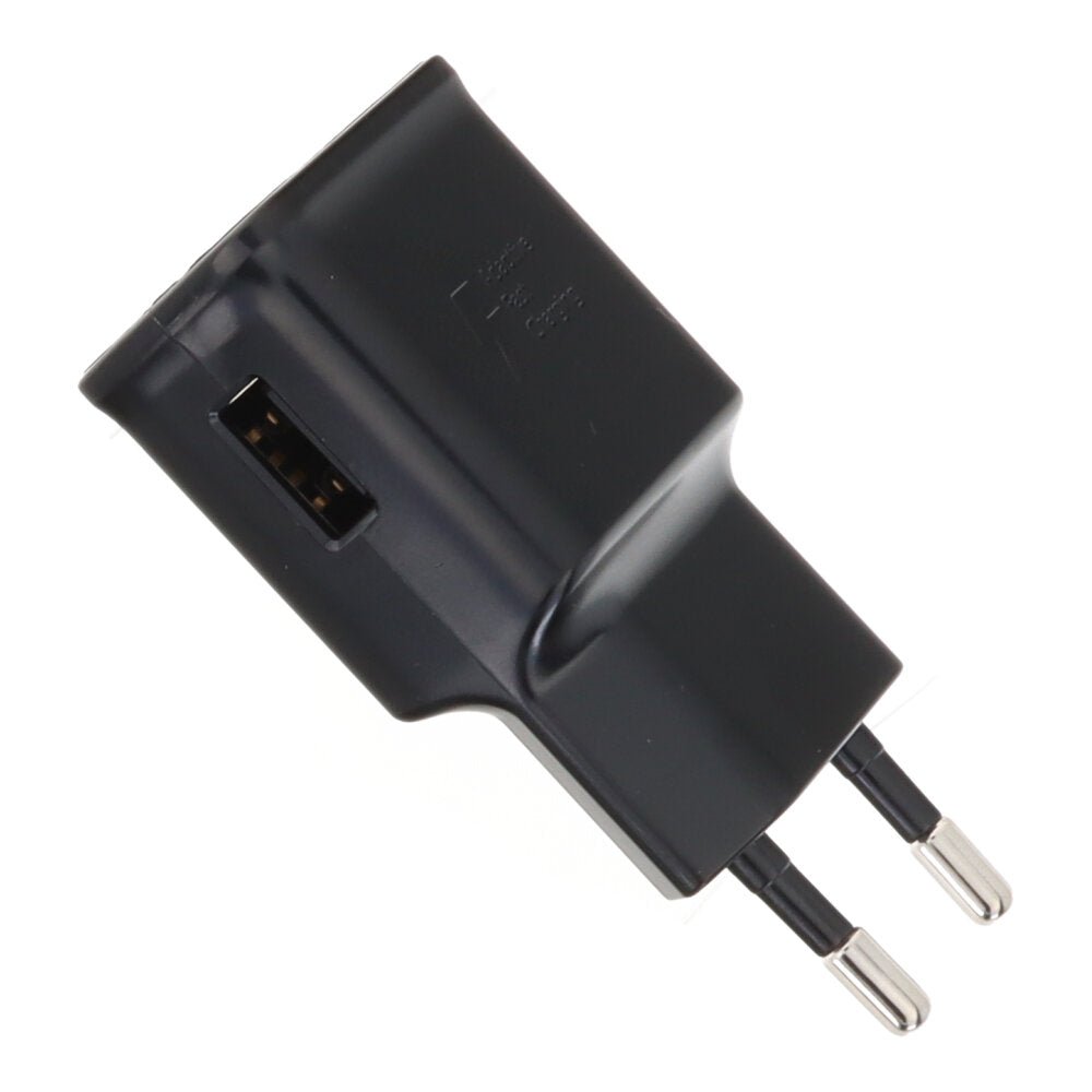 2A USB snellader zonder logo voor Samsung zwart OEM EU plug