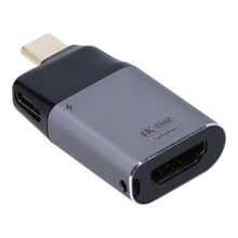 2e Gen USB - C (Male) naar USB - C (Female) + HDMI 4K@60Hz HD Smart Converter Adapter