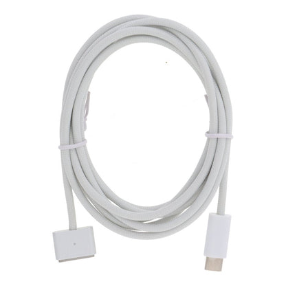 2M 140W USB - C naar MagSafe3 T - Style 5pin oplaadkabel wit HQ