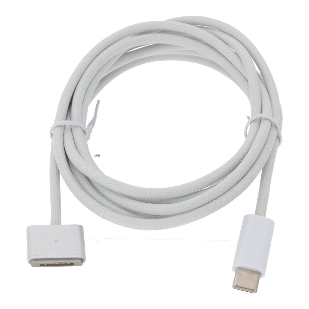 2M 140W USB - C naar MagSafe3 T - Style 5pin oplaadkabel wit HQ