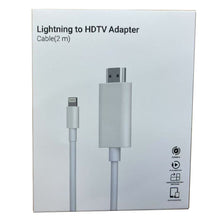 2M 1920*1080 lightning naar HDMI same screen kabel wit