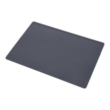 2UUL 400*280mm hittebestendige siliconen mat met antistoflaag grijs