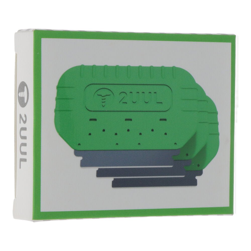 2UUL DA95 vlijmscherpe zachte mesjes 3st/box