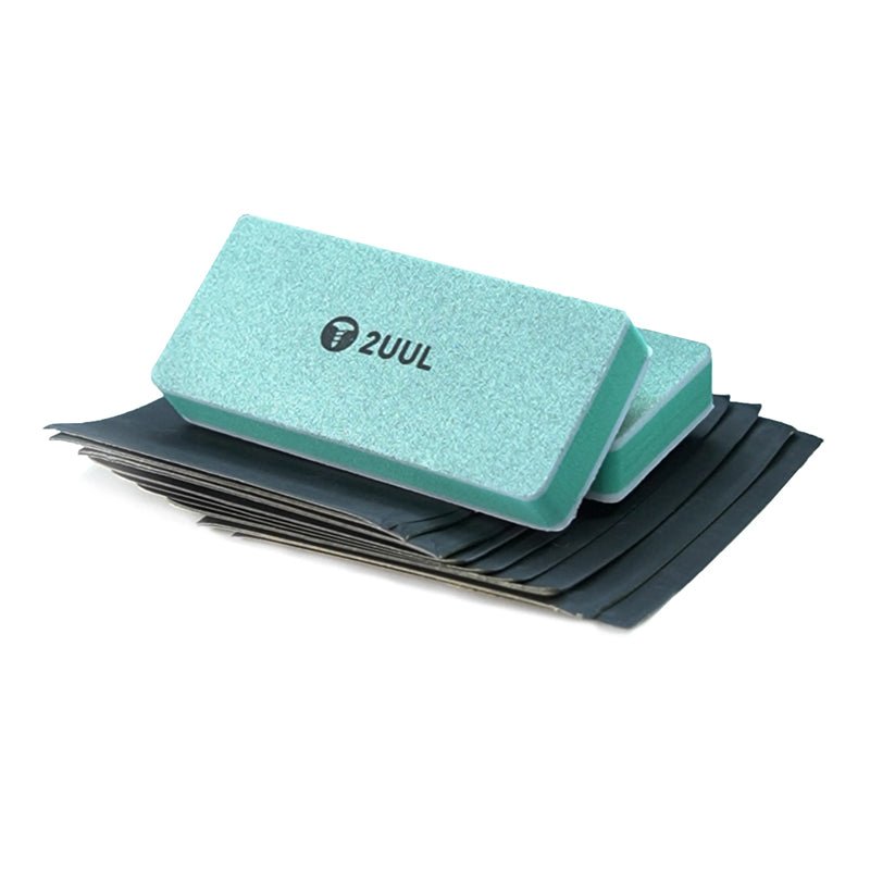 2UUL FM02 hoogglans polijst kit met polijstkatoen*2 + schuurpapier*20