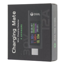 2UUL PW21 USB - C mini oplaad detector met bidirectionele stroomtest