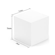 2UUL SC07 7*7*7 mm stevige schuim hogedichtheid spons voor reiniging 500 stuks/box