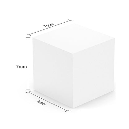 2UUL SC07 7*7*7 mm stevige schuim hogedichtheid spons voor reiniging 500 stuks/box