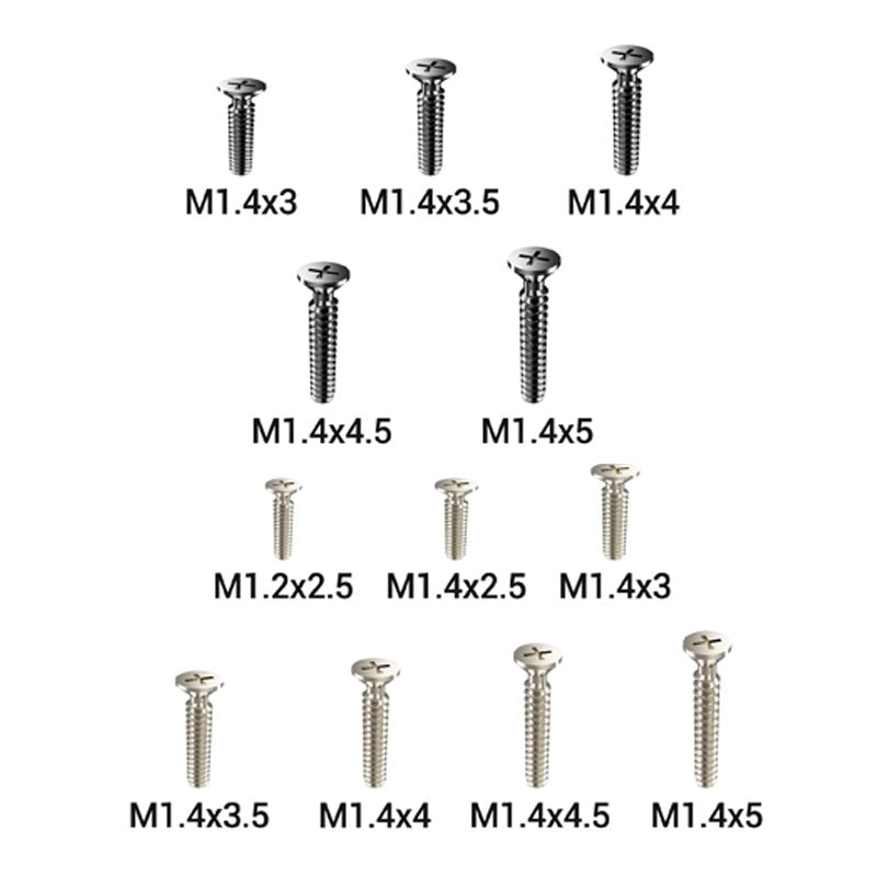 2UUL SC12 SpareScrew12 Phillips schroeven voor Android telefoon reparaties 1200 stuks/box