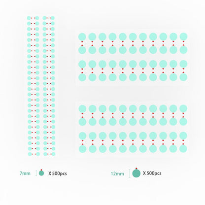 2UUL telefoon camera bescherm sticker (1000 stuks/doos)