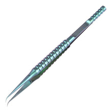 2UUL TI02 gebogen kop titaniumlegering ultraprecieze pincet