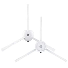 3 - armige zijborstel voor Roborock S8 / Roborock S8+ wit HQ 2 stuks in één set