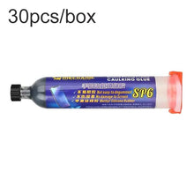 30 Panelen/Doos Mechanic SP6 30ml Caulking Lijm Vloeibare Plaklaag voor Gekromd Display Reparatie Zwart