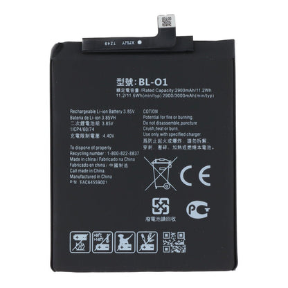 3000mAh batterij + plaklaag voor LG K20 2019 OEM