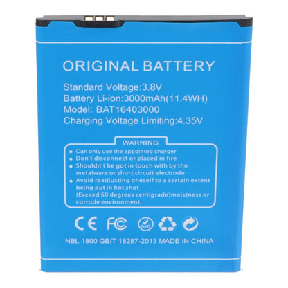 3000mAh batterij voor Doogee X6 OEM