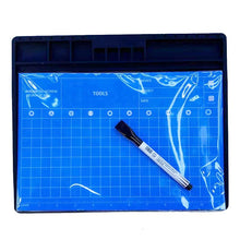 300*250mm wisbare magnetische schroevenmat met droog uitwisbare pen voor telefoonreparatie