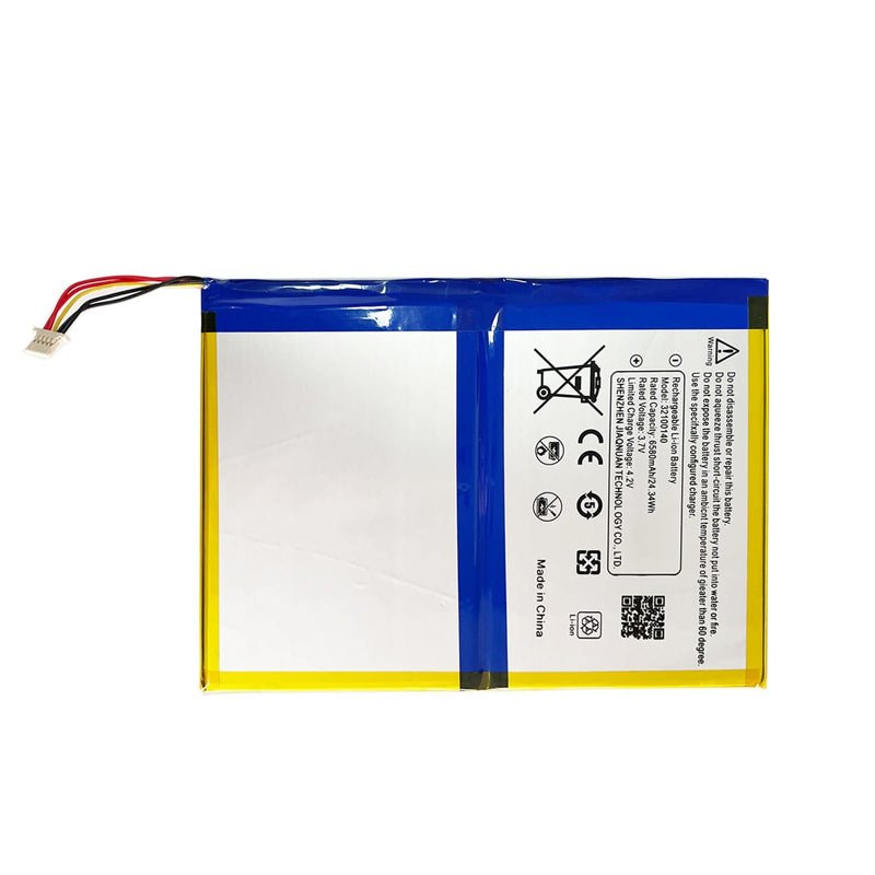 32100140 6580mAh batterij + batterij plaklaag voor BlackView Tab 8 OEM