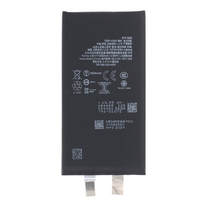 3530mAh batterijcel + batterij plaklaag voor iPhone 13 6.1" HQ