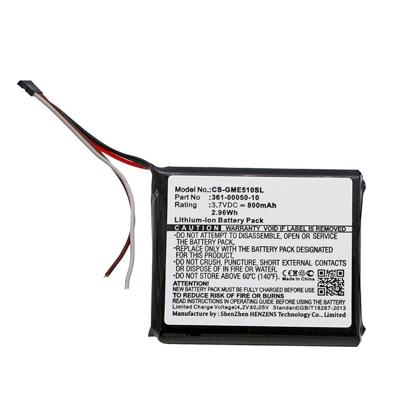 361 - 00050 - 10 800mAh batterij + batterij plaklaag voor Garmin Edge 510 OEM zonder logo