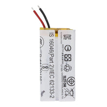 361 - 00156 - 00 117mAh batterij + plaklaag voor Garmin Vivoactive 5 OEM zonder logo