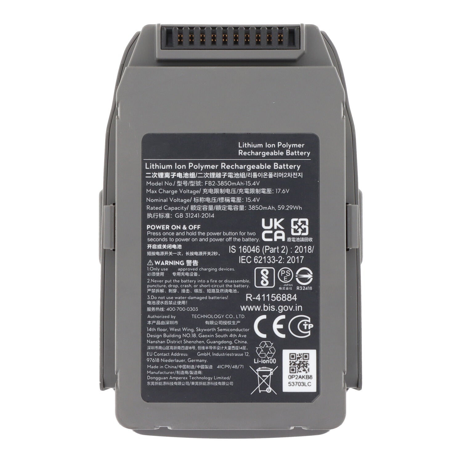 3850mAh intelligent flight batterij voor DJI Mavic 2/Mavic 2 Zoom origineel