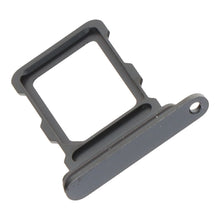 Simkaart houder voor iPhone 16 Pro/16 Pro Max enkele kaartversie zwart titanium origineel