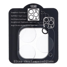 3D achter camera tempered glass folie voor iPhone 13 Pro 6.1"/13 Pro Max 6.7" transparant