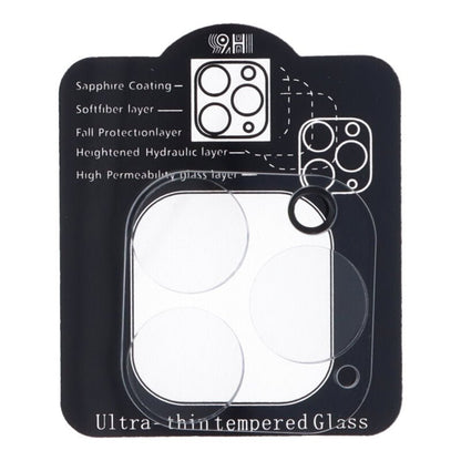 3D achter camera tempered glass folie voor iPhone 13 Pro 6.1"/13 Pro Max 6.7" transparant