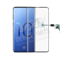 3D full glue display tempered glass screenprotector voor Samsung Galaxy S10 Plus zwart