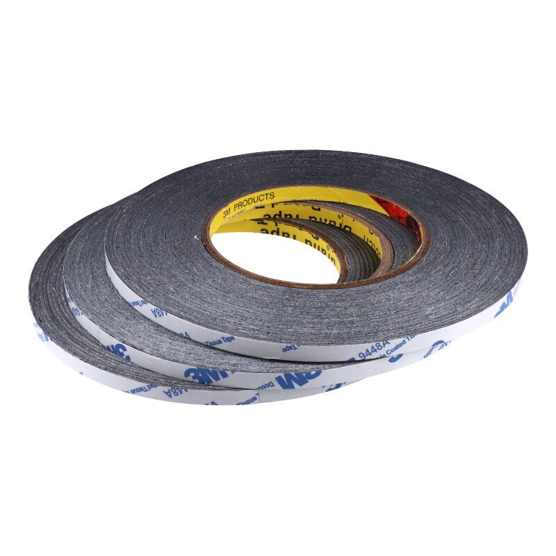 3M Universele Zwarte Dubbele Plaklaag Tape 6mm*0.15mm Lengte:50m Black