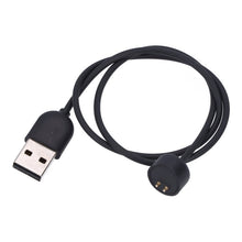 40CM magnetische USB smart armband oplader kabel voor Xiaomi Mi Smart Band 5/6 zwart HQ - OEM Spares