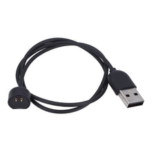40CM magnetische USB smart armband oplader kabel voor Xiaomi Mi Smart Band 5/6 zwart HQ - OEM Spares