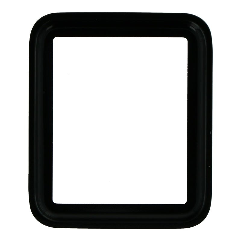 42mm glazen lens voor Apple Watch Series 3 42mm zwart HQ