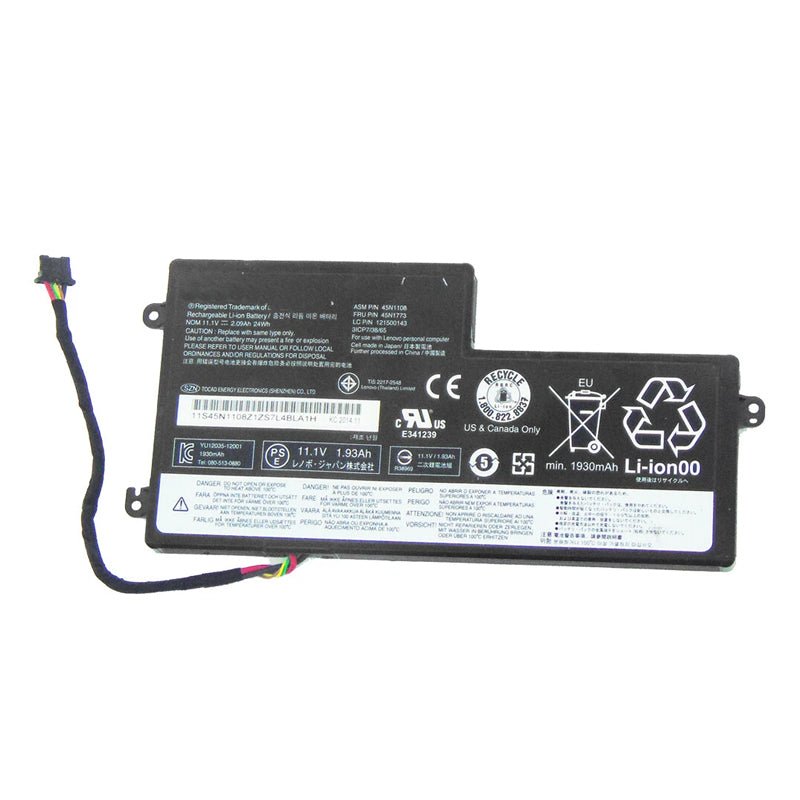 45N1108/45N1773 1930mAh interne batterij voor Lenovo ThinkPad X270 origineel