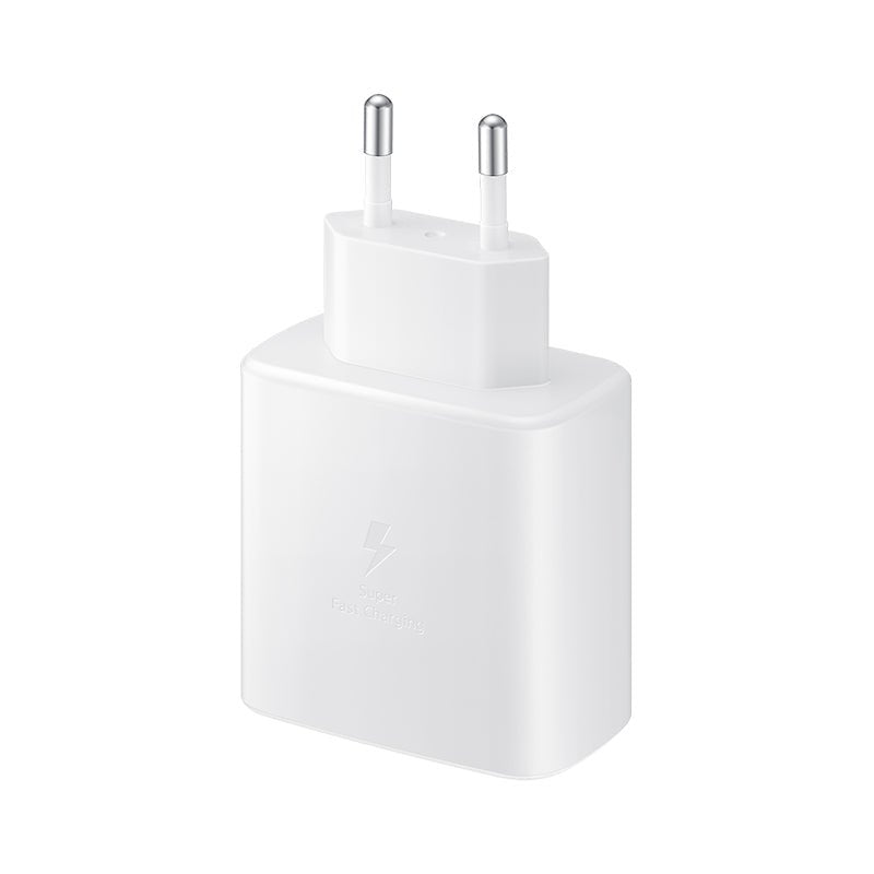 45W USB - C poort oplader met pakket voor Samsung Wit Origineel EU Stekker zonder logo