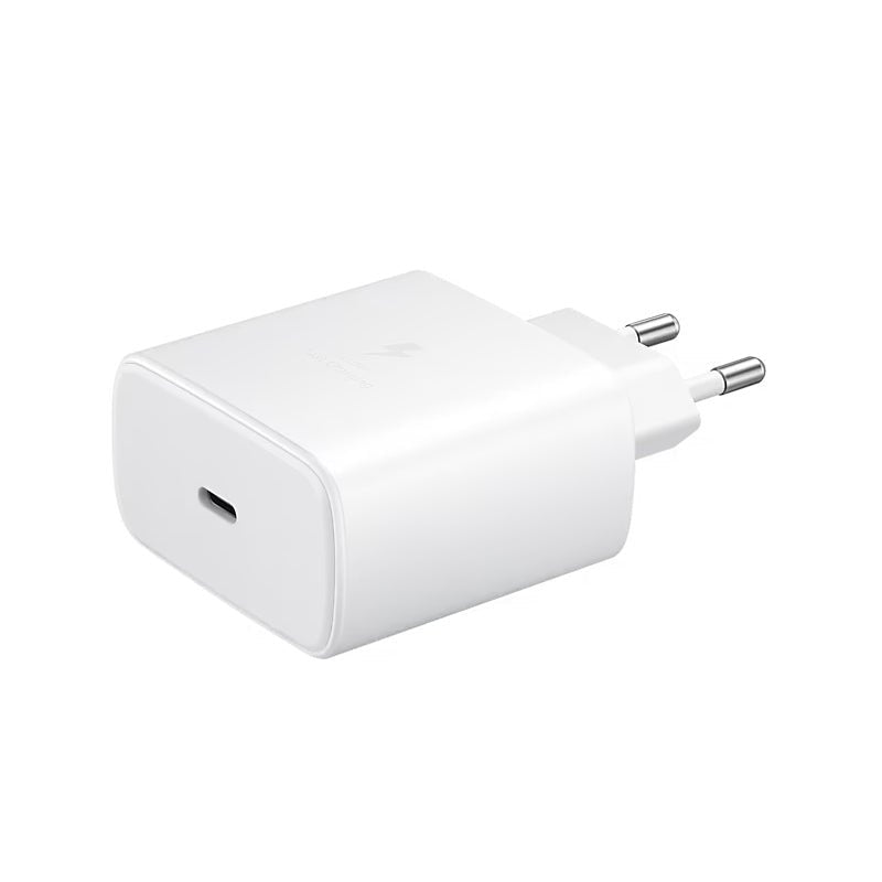 45W USB - C poort oplader met pakket voor Samsung Wit Origineel EU Stekker zonder logo