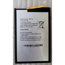 4867A2 6000mAh batterij + batterij plaklaag voor Wiko Power U20/Power U30 OEM