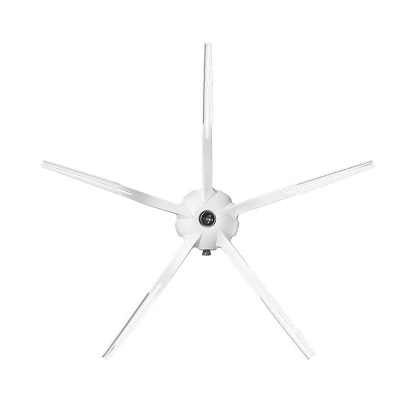 5 - armige zijborstel voor Roborock S8 Max Ultra wit HQ