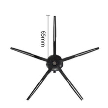5 - armige zijborstel voor Roborock Serle Q5 Pro/Roborock Serle Q8 Max Black HQ