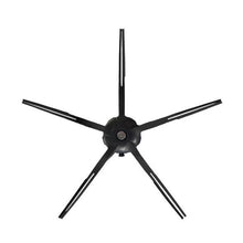 5 - armige zijborstel voor Roborock Serle Q5 Pro/Roborock Serle Q8 Max Black HQ
