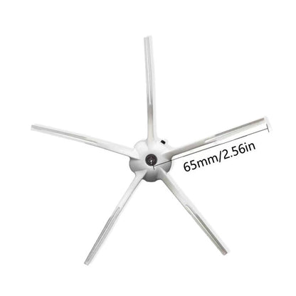 5 - armige zijborstel voor Roborock Serle Q5 Pro/Roborock Serle Q8 Max White HQ